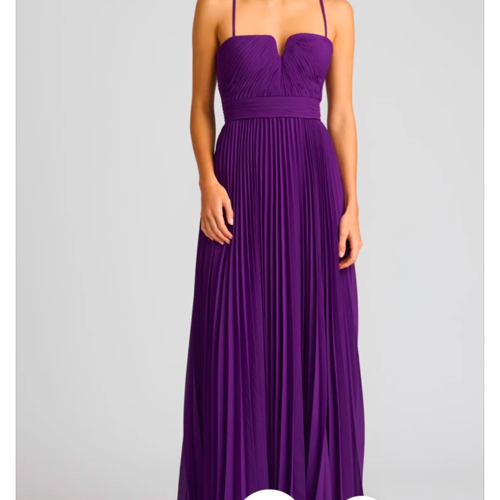 Zac Posen pleated gown